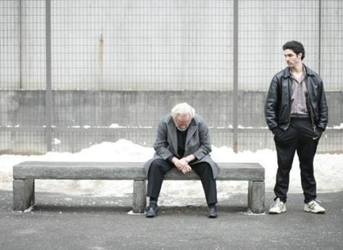 Niels Arestrup and Tahar Rahim in Un prophete